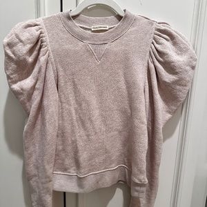 Ulla Johnson Puff Sleeve Sweatshirt